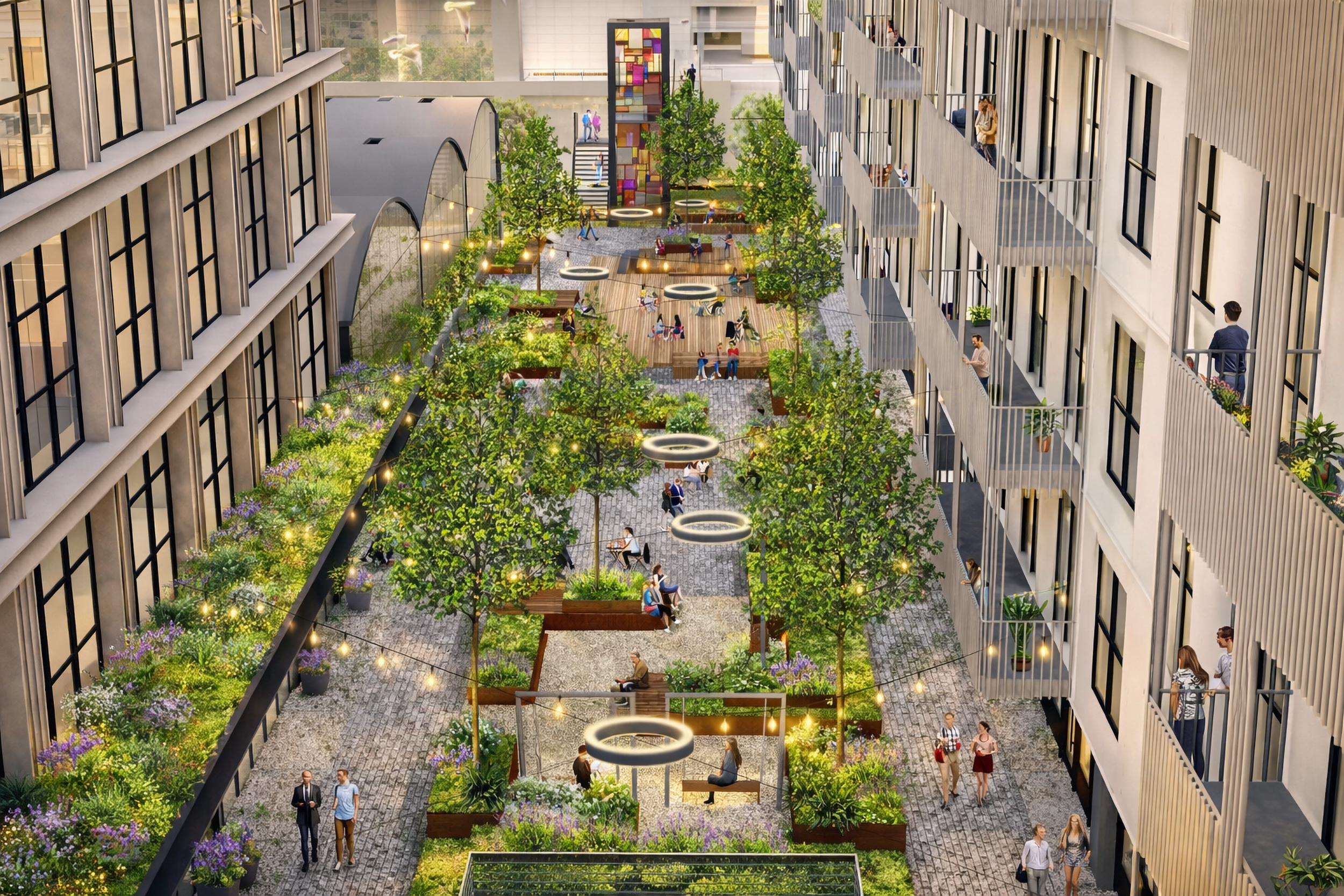 2nd Avenue street corner rendering